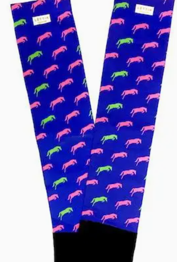 Lettia Preppy Jumper Padded Boot Socks