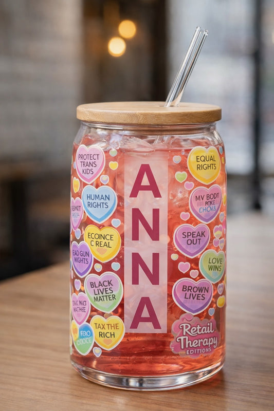 Personalized Can Glass