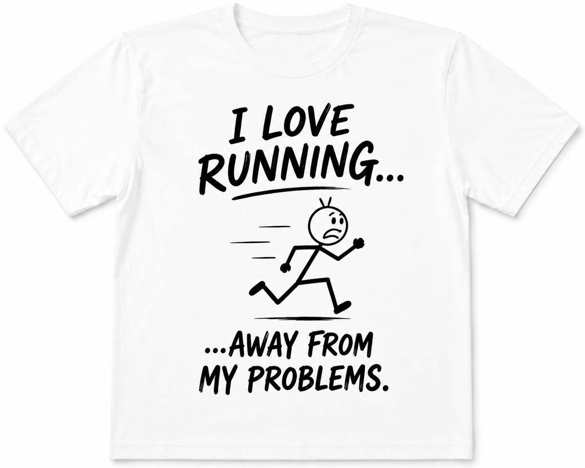 Run From Your Problems Charity Tee