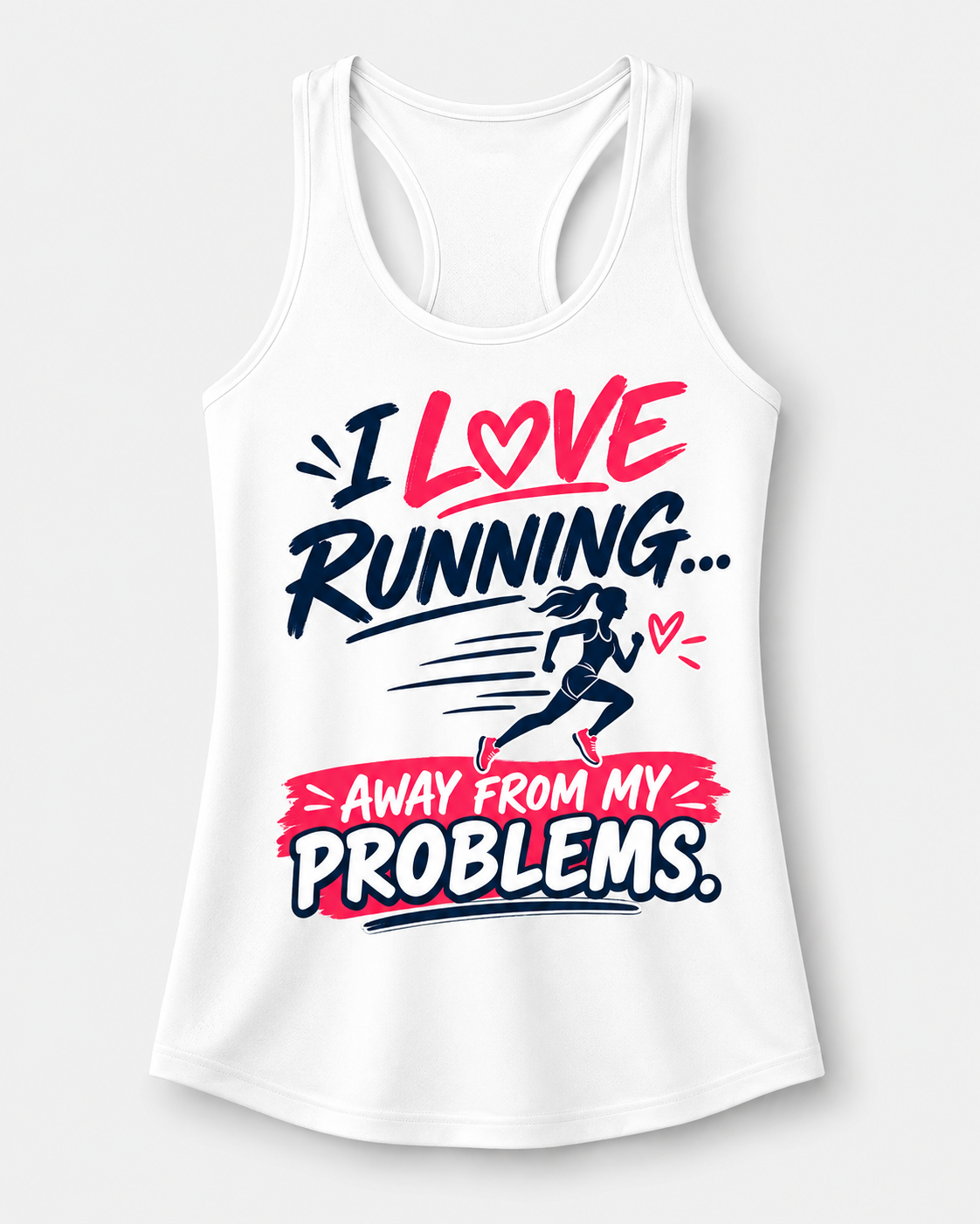Run From Your Problems Charity Tee