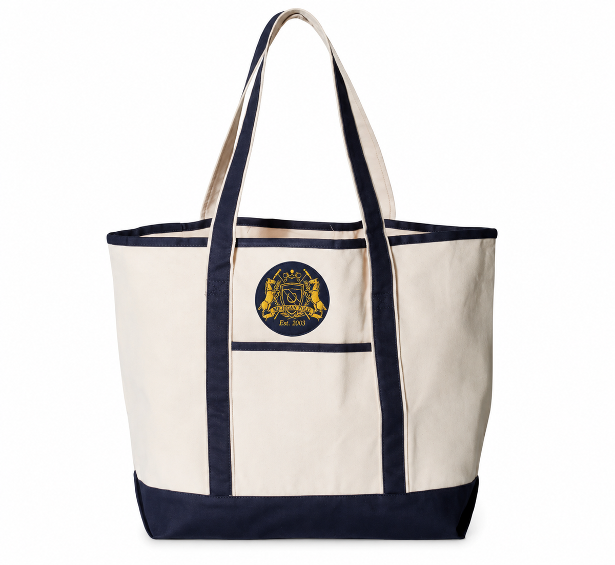 Heavy Canvas Michigan Polo Tote