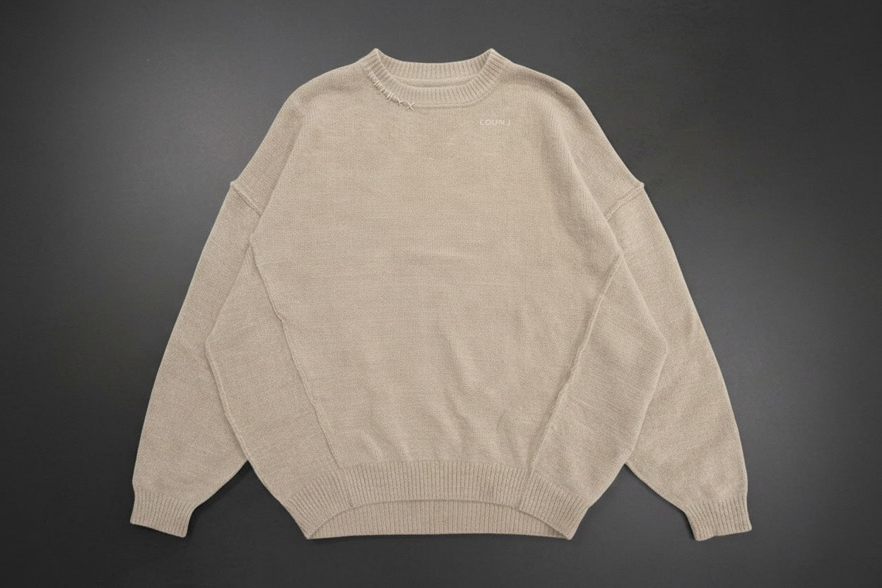 LOŪNJE Studio Chenille Lounge Sweater