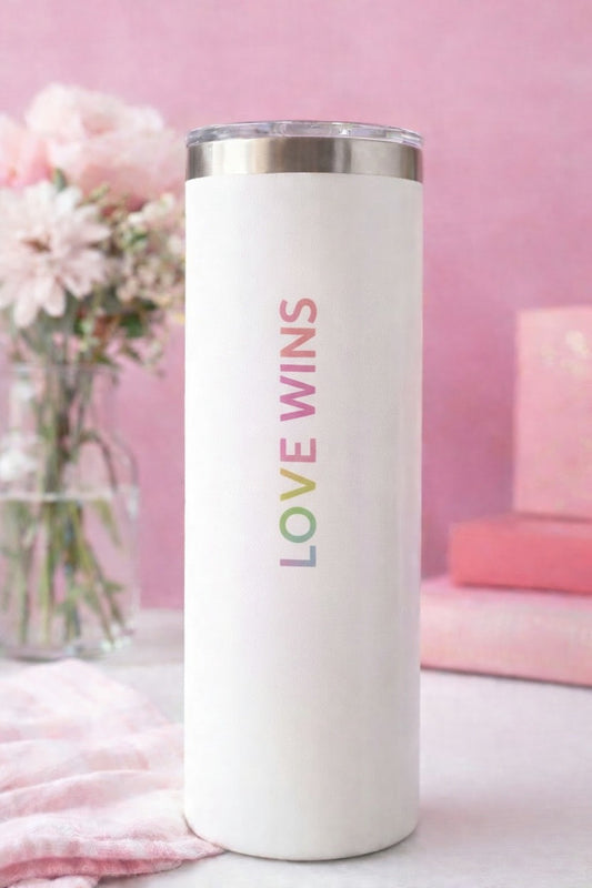 Slim Tumbler – Love Wins